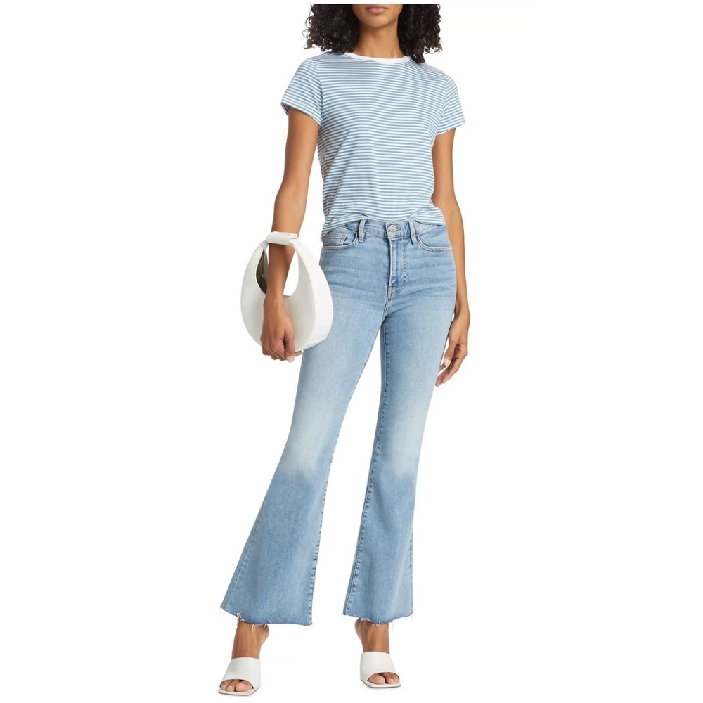 Frame‎ Womens Le Easy High Rise Flare Leg Jeans in Colorado Size 29